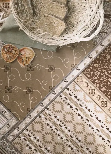 PVC mat Klassiek mengsel