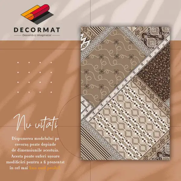 PVC mat Klassiek mengsel