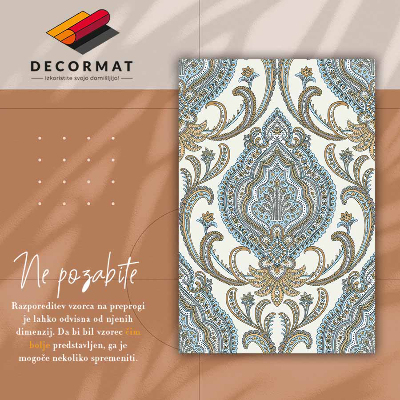 Vinyl tapijt Paisley -textuur