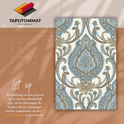 Vinyl tapijt Paisley -textuur