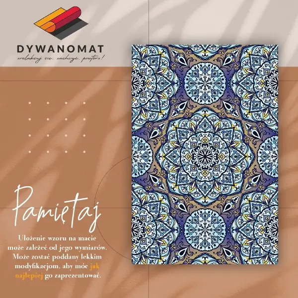 Vinyl tapijt Mandala
