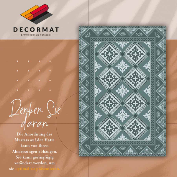 Vloerkleed op vinyl Geometrie en ornamenten