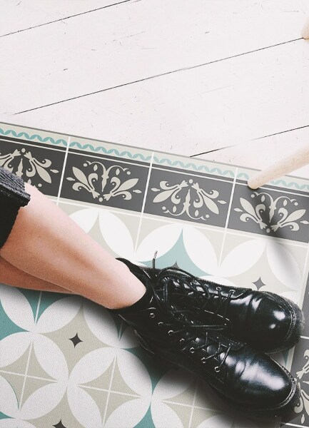 PVC mat Scandinavische wielen
