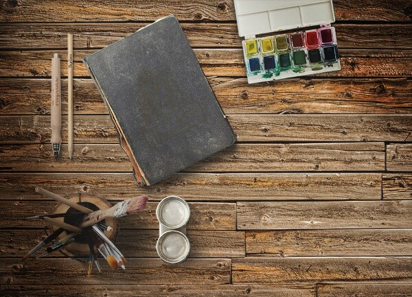 Vinyl vloerkleed Gestreepte bord
