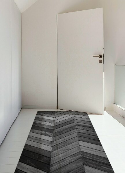 Vinyl tapijt Zaklamp parket