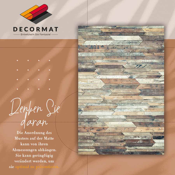 PVC mat Horizontale boards