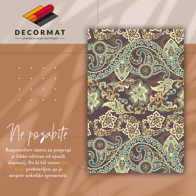 Tapijt vinyl Paisley aziatische stijl