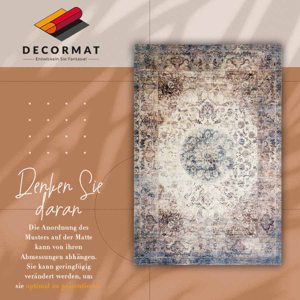 Vinyl vloerkleed Perzische geometrie