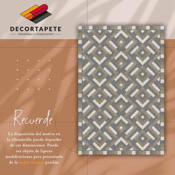 Vinyl vloerkleed Azteek -geometrie