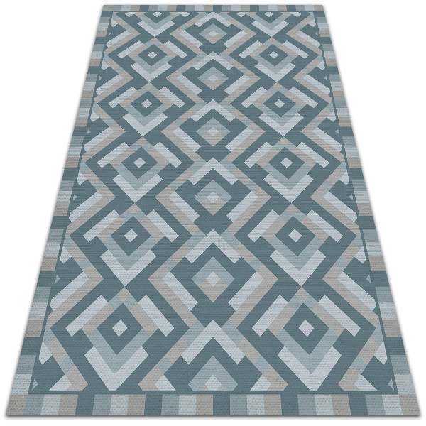 PVC mat Azteek -geometrie