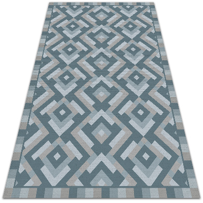 PVC mat Azteek -geometrie