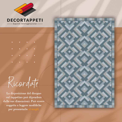 PVC mat Azteek -geometrie