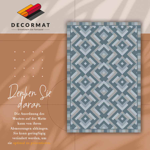 PVC mat Azteek -geometrie