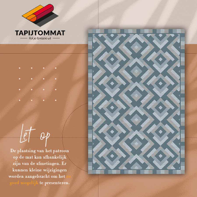 PVC mat Azteek -geometrie