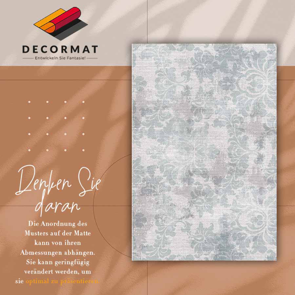 PVC mat Perzische bloemen