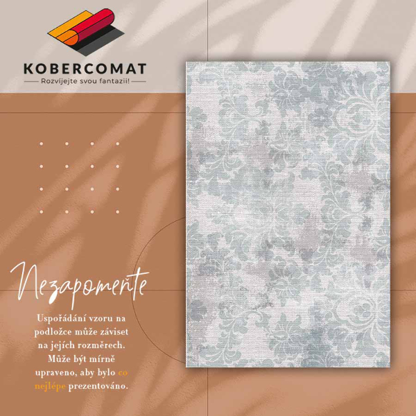 PVC mat Perzische bloemen