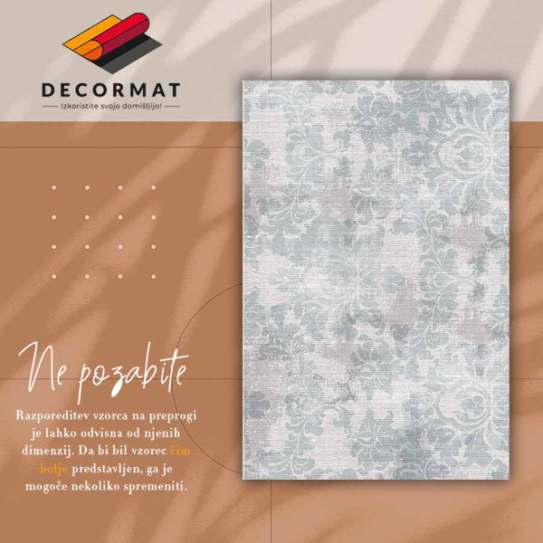 PVC mat Perzische bloemen