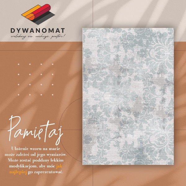PVC mat Perzische bloemen