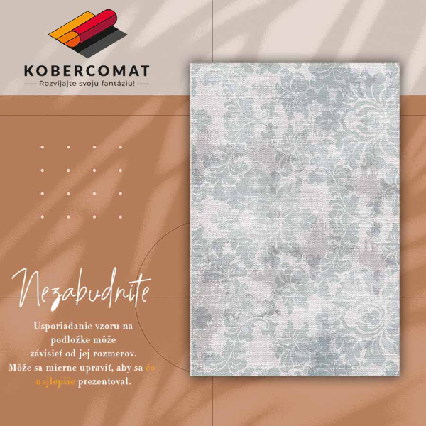 PVC mat Perzische bloemen