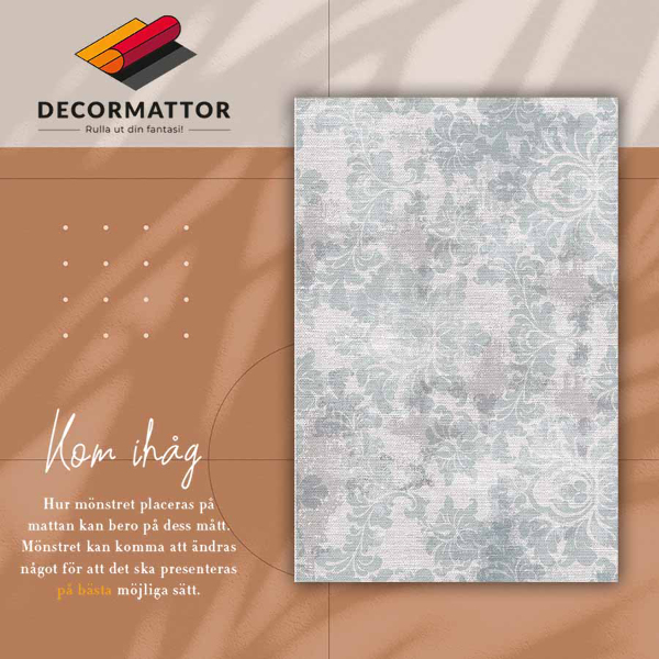 PVC mat Perzische bloemen