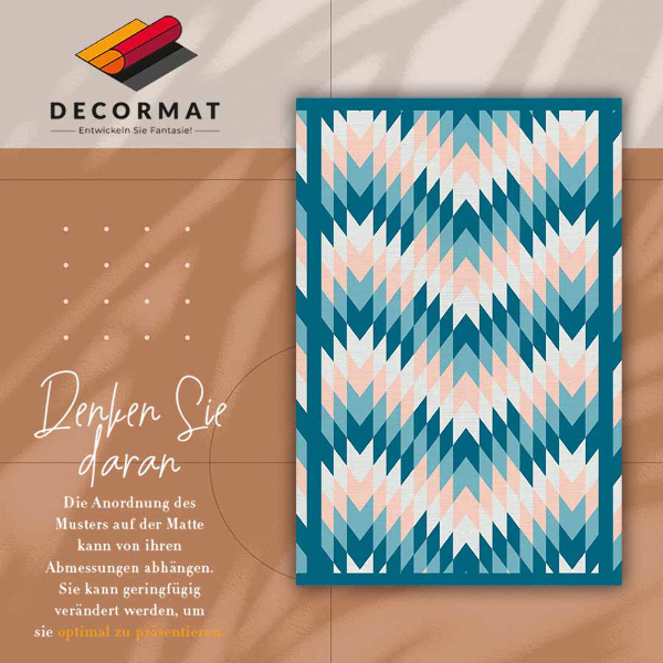 Vinyl tapijt Geometrische visgraat