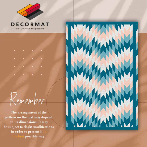 Vinyl tapijt Geometrische visgraat