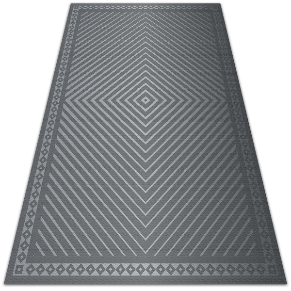 PVC tapijt Geometrische diamanten