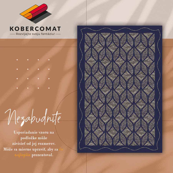 Vinyl tapijt Geometrisch weefsel