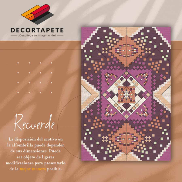 Vinyl vloerkleed Geometrische diamanten
