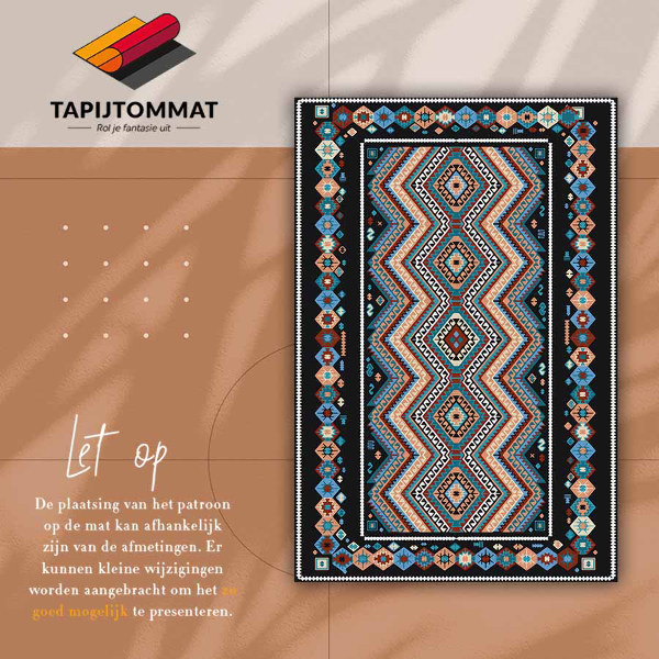 Vloerkleed op vinyl Geometrische diamanten