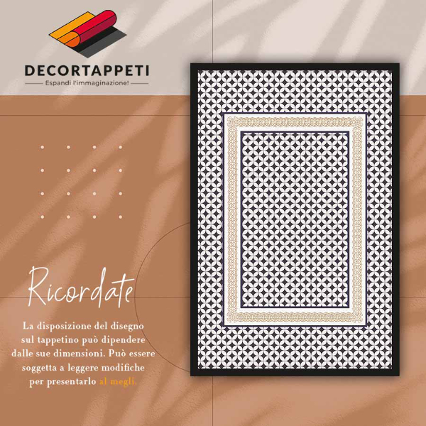 PVC mat Geometrische vlecht