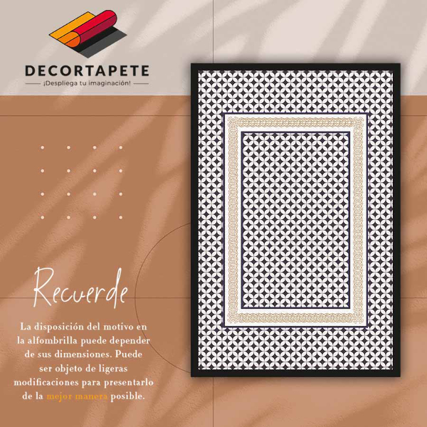 PVC mat Geometrische vlecht
