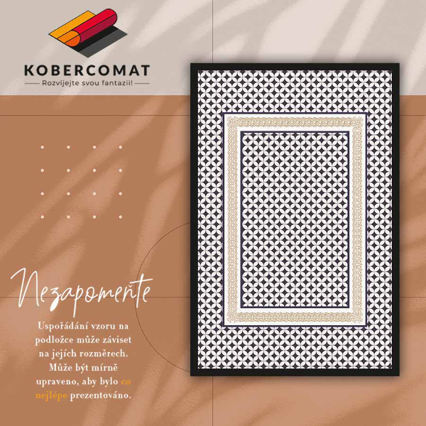 PVC mat Geometrische vlecht