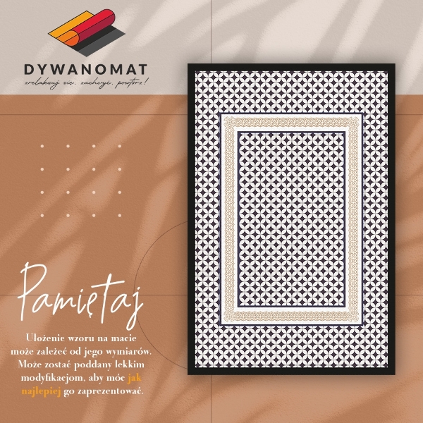 PVC mat Geometrische vlecht