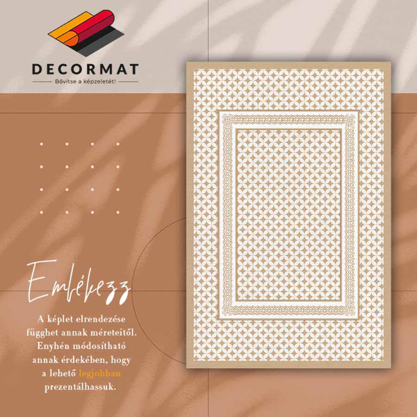 PVC mat Geometrische vlecht