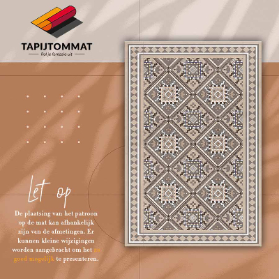 PVC tapijt Arabische geometrie