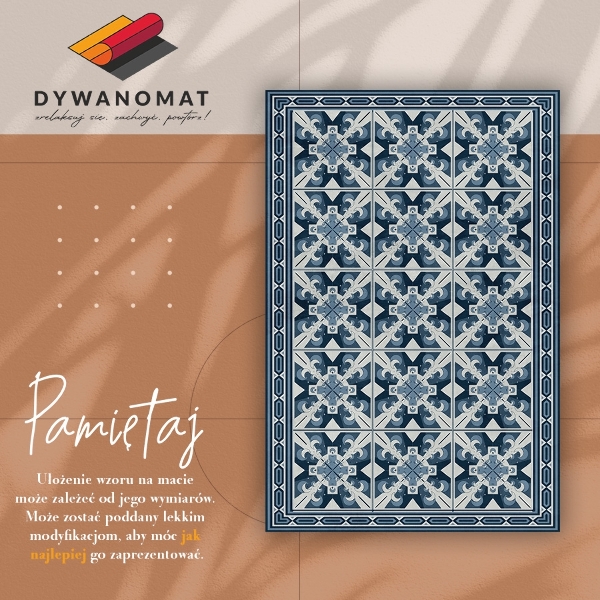 Vloerkleed vinyl Geometrische diamanten