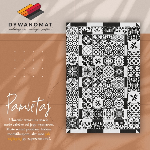 PVC mat Spaanse tegels