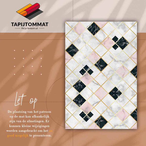Vinyl vloerkleed Mooi marmer