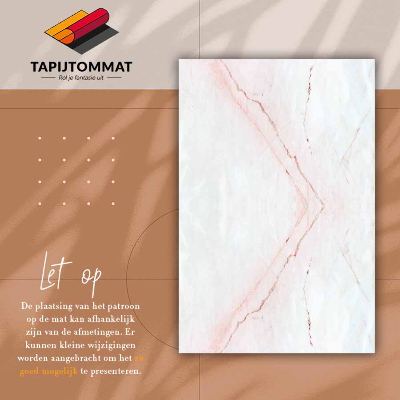 Vinyl tapijt Gedecoreerd marmer