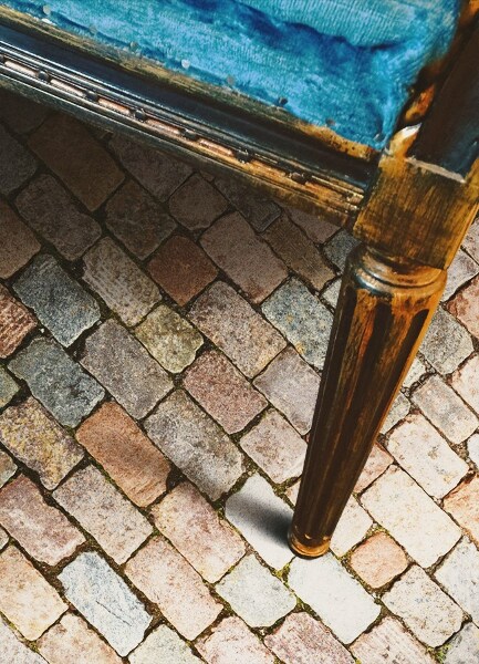 Vinyl tapijt Betonnen kubus