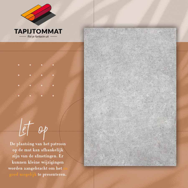 Vloerkleed vinyl Structureel beton