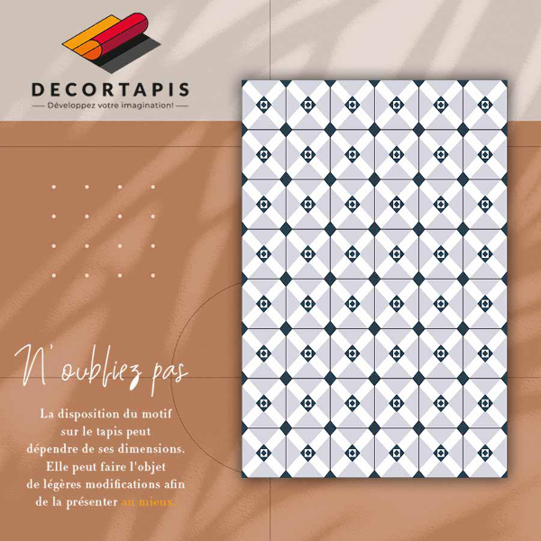 Vinyl tapijt Geometrische diamanten