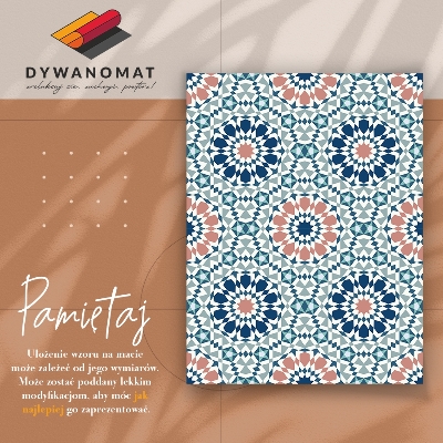 Vinyl tapijt Marokkaanse geometrie