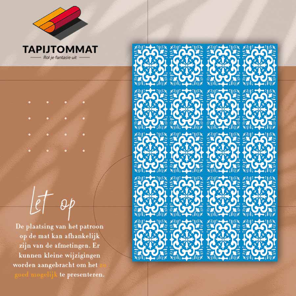 Vinyl vloerkleed Portugese tegels