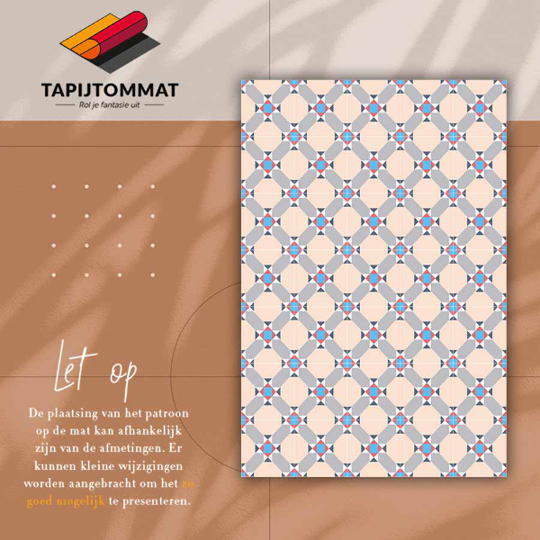Vinyl tapijt Marokkaanse diamanten