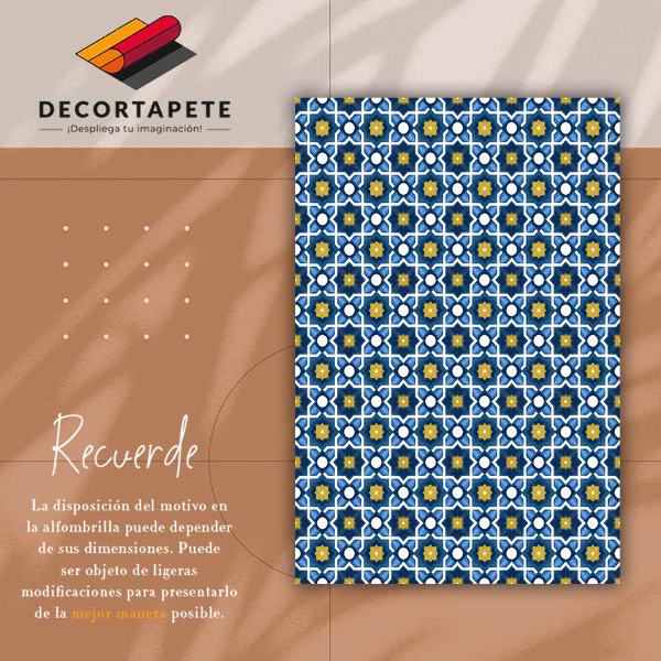 Vloerkleed op vinyl Spaanse tegels