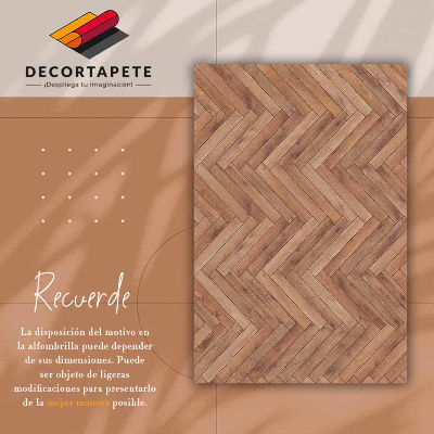 Vloerkleed vinyl Parquet -visgraat