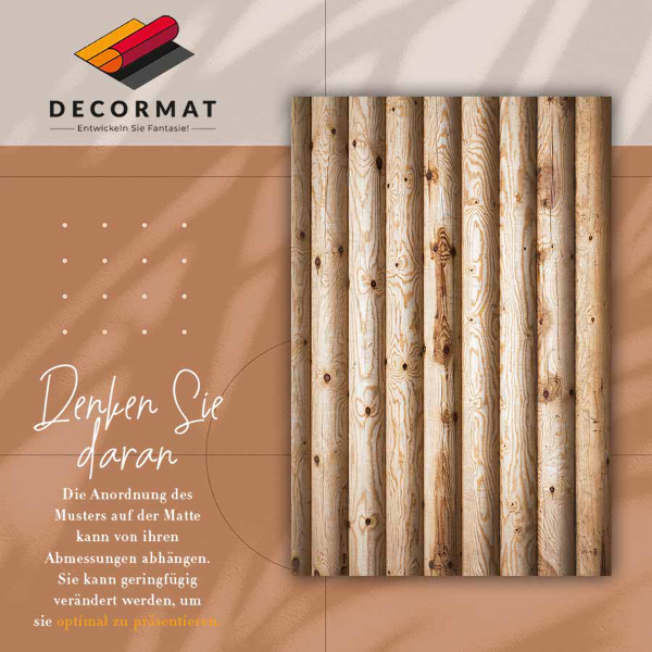 Vloerkleed vinyl Houten balken