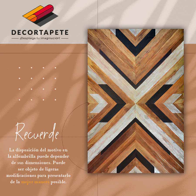 Vinyl tapijt Parquet -visgraat